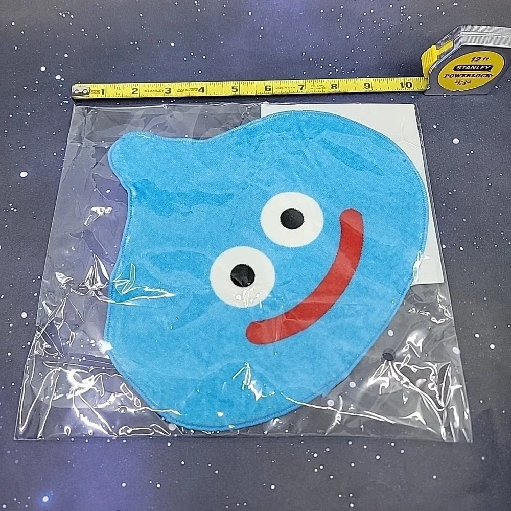 Dragon‎ Quest Smile Slime Diecut Hand Towel Slime Square Enix NEW US SELLER